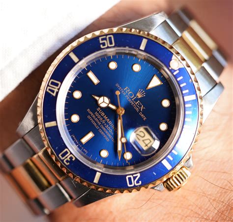 rolex submariner bluesy 16613|Rolex 16613 submariner price.